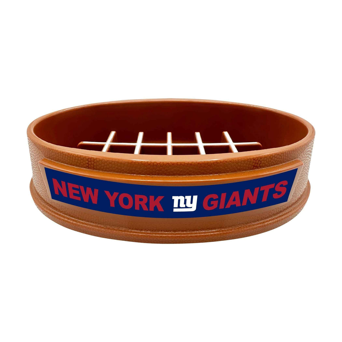 New York Giants Football Slow Feeder Bowl