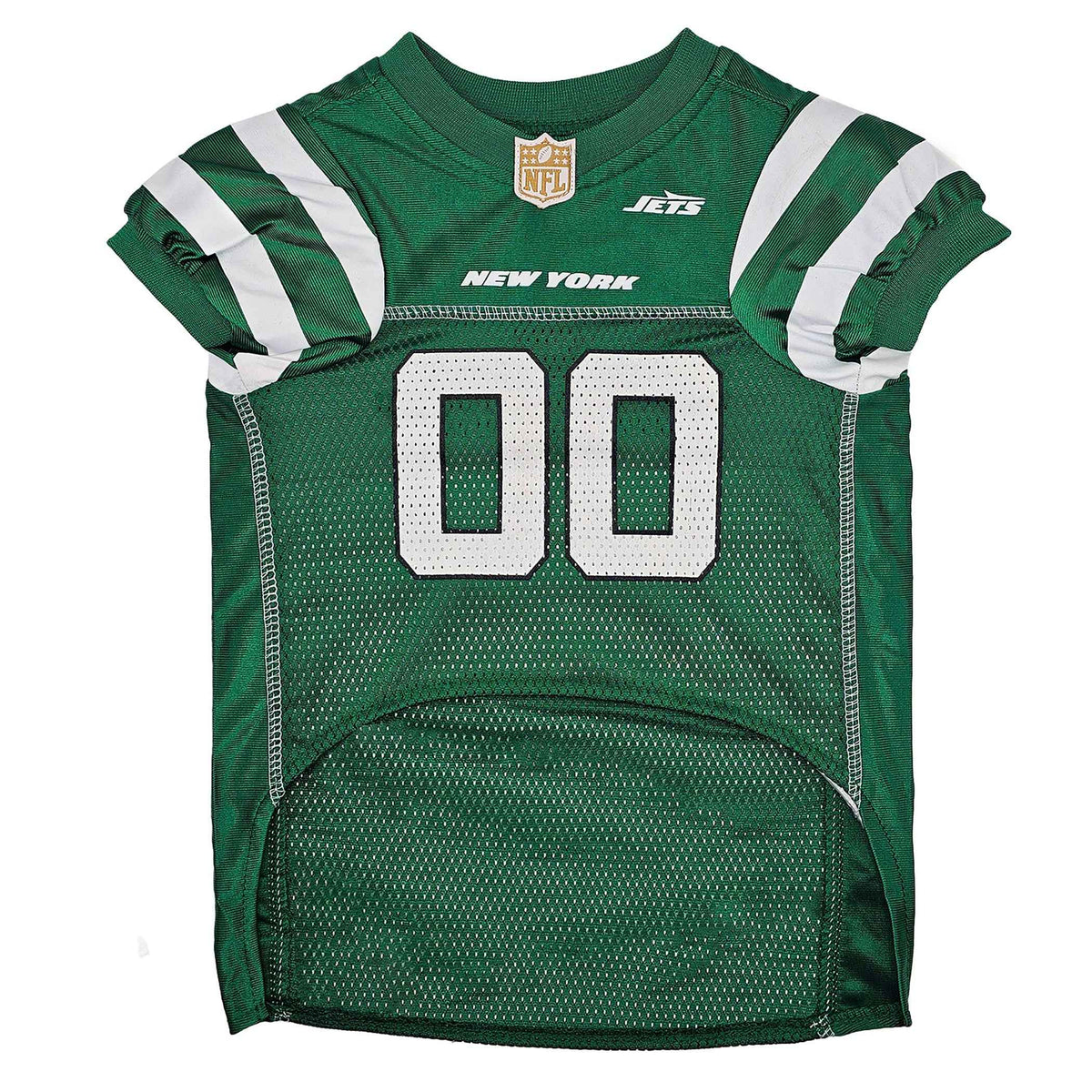 NFL New York Jets Striped Mesh Dog Jersey