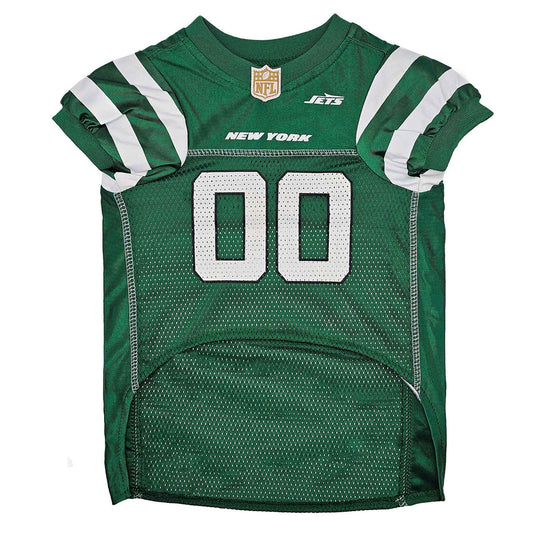 NFL New York Jets Striped Mesh Dog Jersey