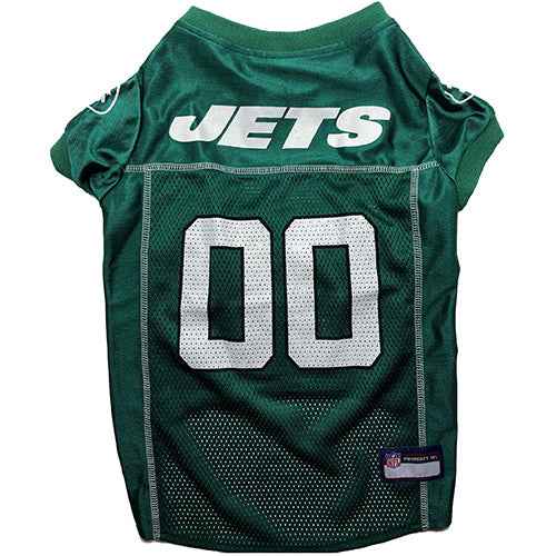 NFL New York Jets Striped Mesh Dog Jersey