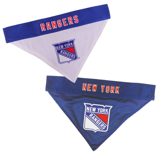 New York Rangers Reversible Dog Bandana