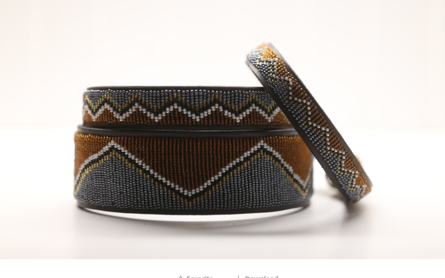 TKC Nairobi Beaded Dog Collar