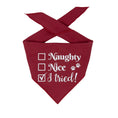 Load image into Gallery viewer, Naughty, Nice, I Tried Bandana
