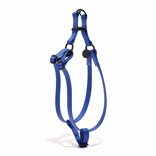 Water Resistant Cat & Dog Harness – Navy with Matte Black Hardware | Durable, Adjustable & All-Weather