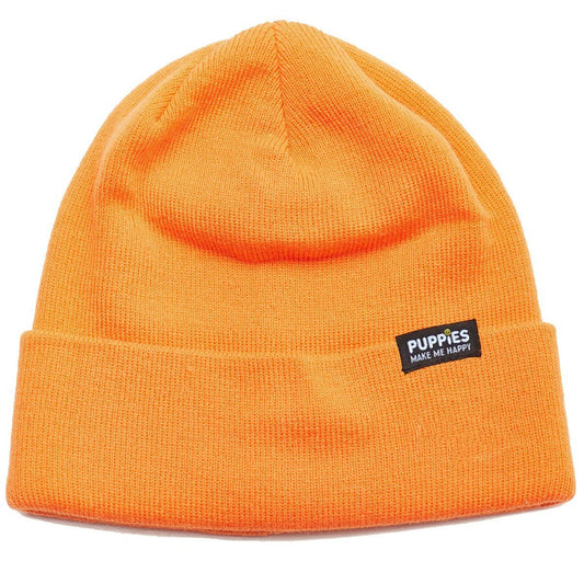 Hipster Logo Beanie Reversible Fold-Over Cuff | Soft Knit Cap Best Gift for Dog Lovers