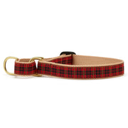 New Red Plaid Martingale