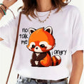 Load image into Gallery viewer, "No Talk Me I Angry" Red Panda T-Shirt
