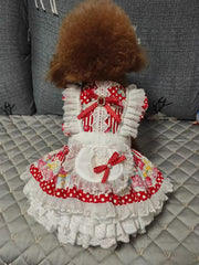 Handmade Sweet Lolita Pet Dress