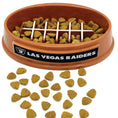 Load image into Gallery viewer, Las Vegas Raiders Football Slow Feeder Bowl
