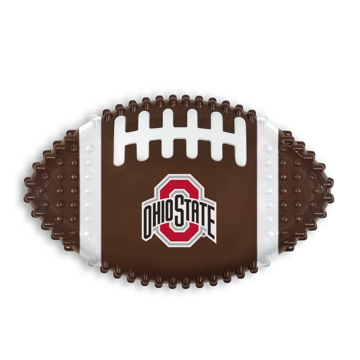 Ohio State Hard Nylon Football Chew Toy