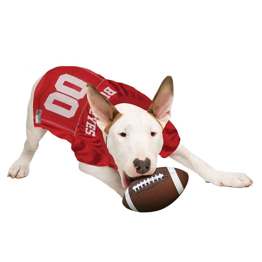 Ohio State Buckeyes College Dog Jersey - Official College Sports Pet Fan Apparel
