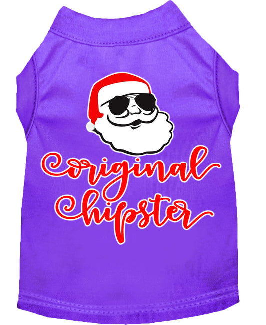 Christmas Pet Shirt "Original Hipster"