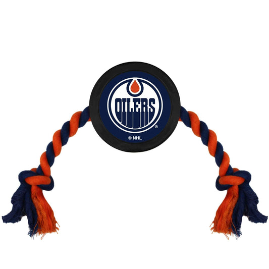 Edmonton Oilers Hockey Puck Toy