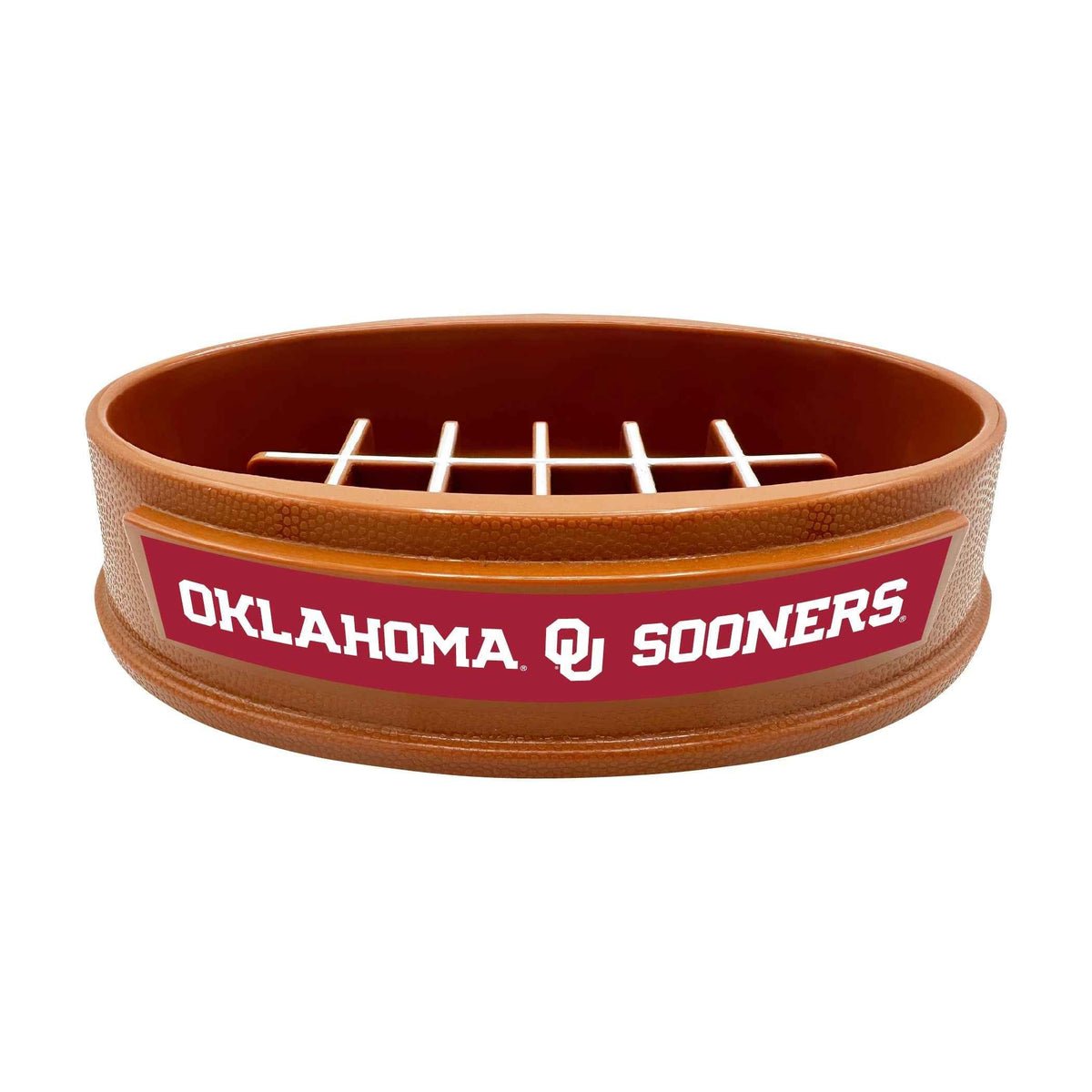 Oklahoma Football Slow Feeder Bowl