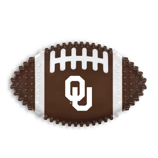 Oklahoma Hard Nylon Football Chew Toy