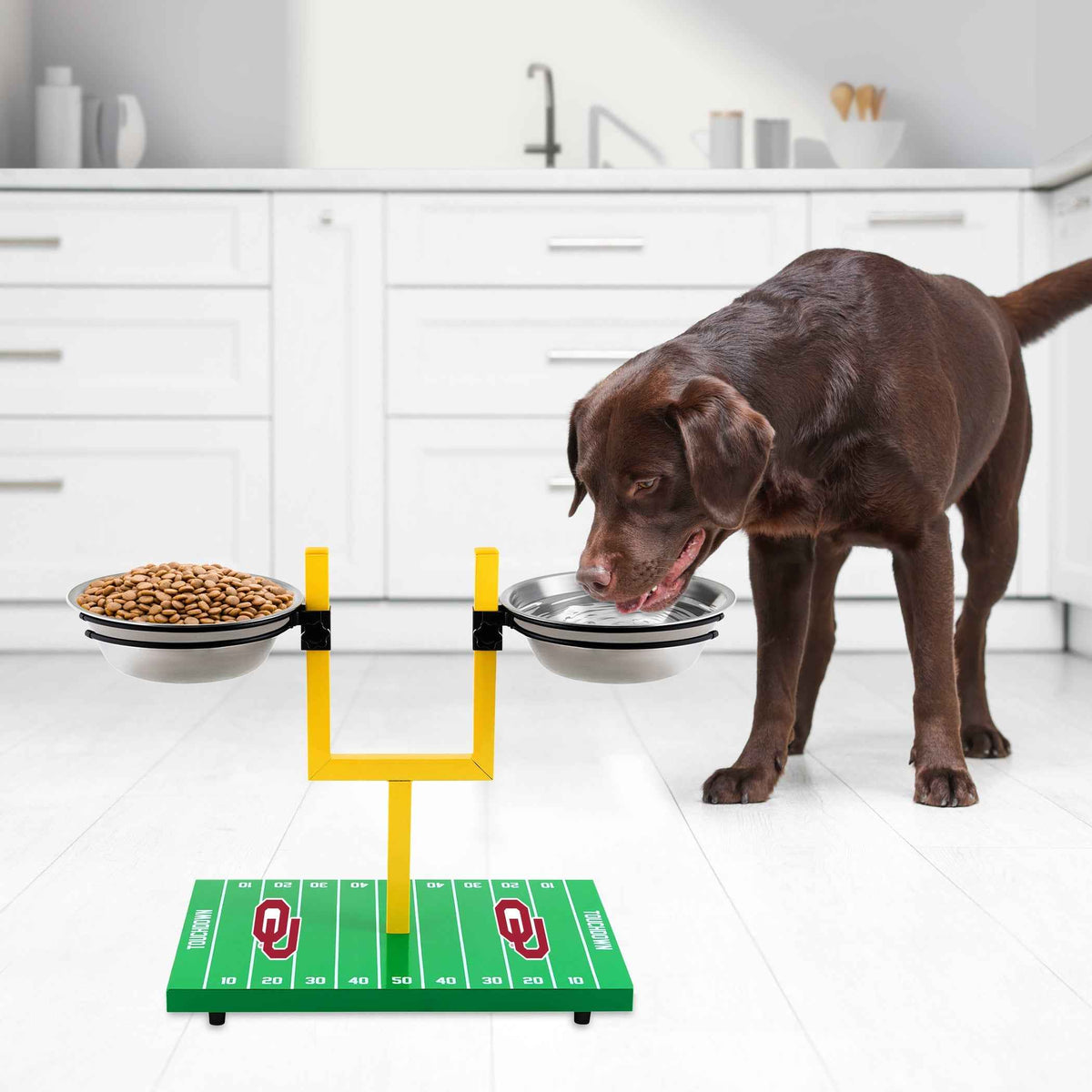 Oklahoma Sooners Goal Post Feeder