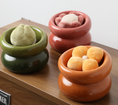 Load image into Gallery viewer, Soufflé Pet Bowl - Amber Orange
