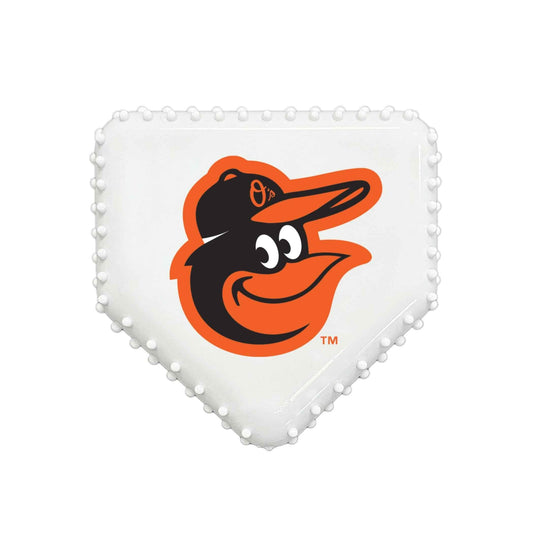 Baltimore Orioles Hard Nylon Homeplate Chew Toy