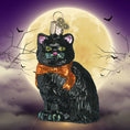 Load image into Gallery viewer, Halloween Kitty Ornament - Southlake Paws
