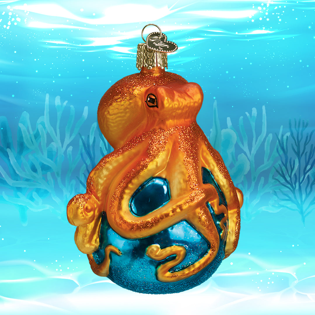 Octopus Ornament - Southlake Paws