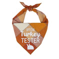 Load image into Gallery viewer, Official Turkey Tester Luxe Flannel Dog Bandana
