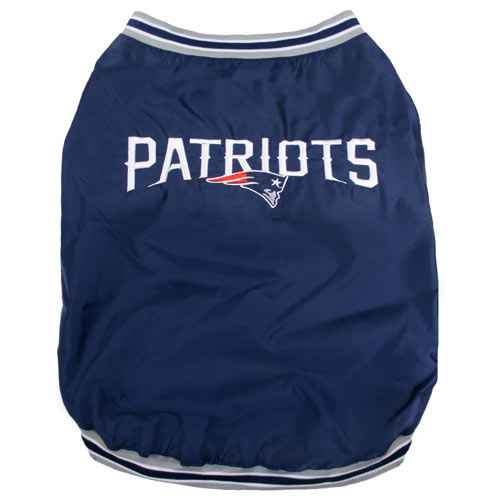 New England Patriots Dog Jacket - NFL Pet Fan Apparel
