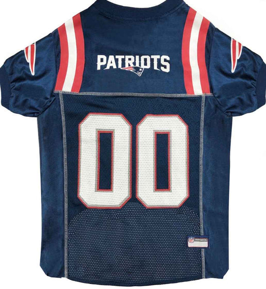New England Patriots NFL Dog Jersey - Official Football Pet Fan Apparel