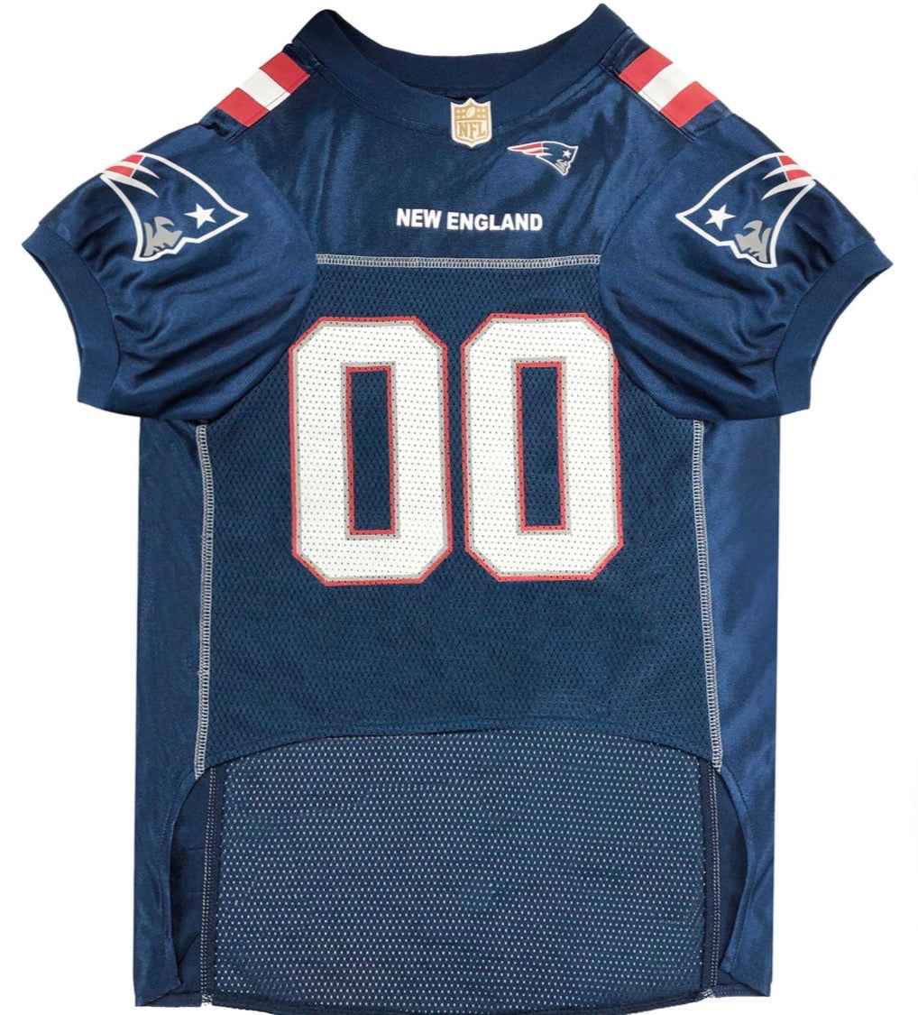 New England Patriots NFL Dog Jersey - Official Football Pet Fan Apparel