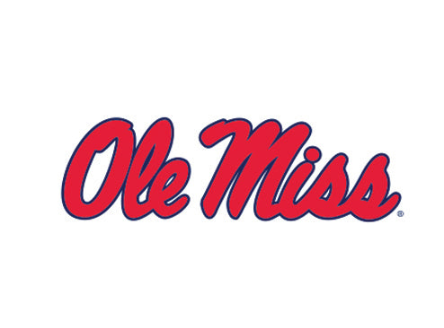 NCAA Ole Miss (U. of Mississippi), Tony Land Shark Knottie® Plush Dog Toy - image 4