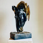 Ombré Horse Statue