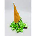 Load image into Gallery viewer, Opps! No.1 Ice Cream Sculpture - Green Chrome Edition - green chrome opps no 1 ice cream sculpture, luxury sculpture, product…
