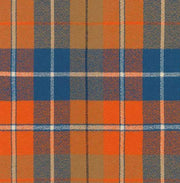 Orange/Blue Plaid Luxe Flannel Dog Bandana