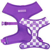 Frenchie Duo Reversible Harness - LA Purple