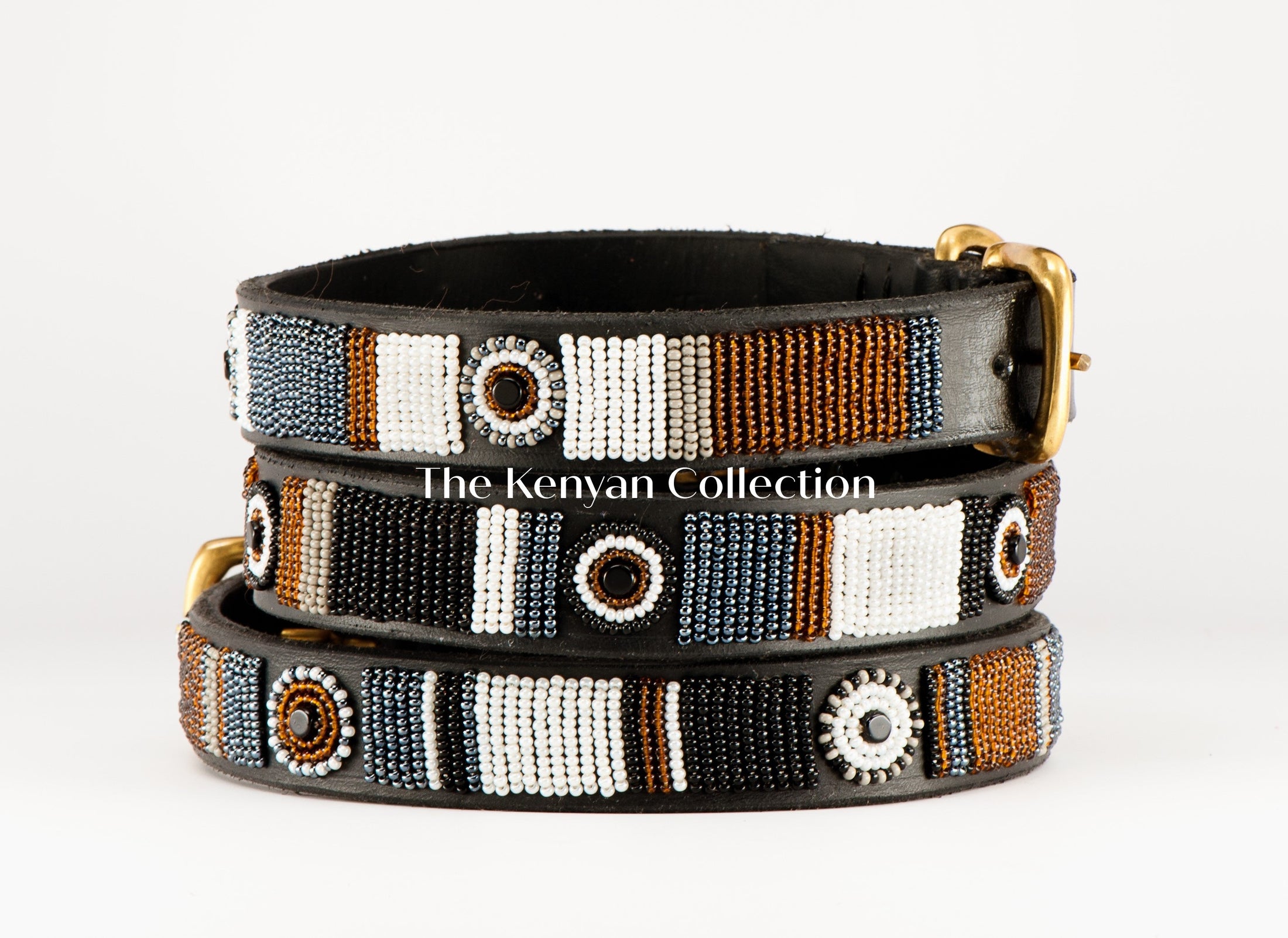 TKC Oryx Beaded Dog Collar