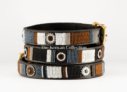 TKC Oryx Beaded Dog Collar