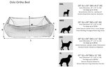 Pumice Oslo Ortho Bed