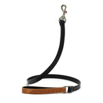 Ostrich Leather Dog Leash Havana