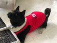Load image into Gallery viewer, Parisian Pet 'The Boss' Embroidered Pet T-Shirt – Bold Slogan Dog Apparel for Dogs & Cats, Red
