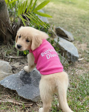 Parisian Pet 'Barking Diva' Dog Shirt – Cute Slogan Pet T-Shirt for Dogs & Cats, Pink