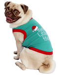 Load image into Gallery viewer, Parisian Pet 'Santa's Little Helper' Dog & Cat Shirt - Christmas Pet Apparel, Green
