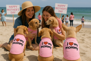 Parisian Pet 'I Love Mommy' Dog & Cat Shirt - Cute Pet T-Shirt, Pink-Valentine's Day