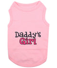 Load image into Gallery viewer, Parisian Pet 'Daddy's Girl' Pet Shirt - Dog Fashion Shirt for Dogs & Cats, Pink-Valentine's Day
