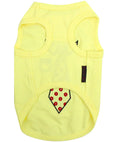 Load image into Gallery viewer, Parisian Pet 'Tie' Dog Shirt – Elegant Formal Attire for Dogs & Cats, Light Yellow
