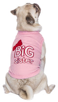 Load image into Gallery viewer, Parisian Pet 'Big Sister' Trendy Dog Apparel – Breathable Embroidered Pet Wear for Dogs & Cats, Pink

