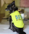 Load image into Gallery viewer, Parisian Pet 'BFF' Comfortable Embroidered Dog Shirt – Trendy Small Dog Casual Shirt for Dogs & Cats-Valentine's Day
