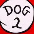 Load image into Gallery viewer, Parisian Pet 'Dog 2' Funny Slogan Dog Shirt – Playful Embroidered Pet Apparel for Dogs & Cats, Red
