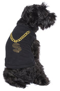 Load image into Gallery viewer, Parisian Pet 'Bling $' Dog Shirt – Sparkly Embroidered Pet T-Shirt for Dogs & Cats, Black
