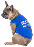 Load image into Gallery viewer, Parisian Pet 'Little Brother' Dog Shirt - Dog Sibling Shirt for Dogs & Cats, Blue
