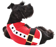 Parisian Pet 'Santa'Dog Shirt - Christmas Pet Apparel for Holiday Cheer, Red