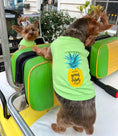 Load image into Gallery viewer, Parisian Pet 'Pineapple' Dog Shirt – Tropical Cotton Pet T-Shirt for Dogs & Cats-Saint Patrick's Day
